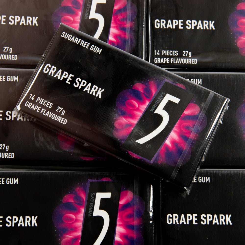 5 gum, 5, trending, grape, lollyshop