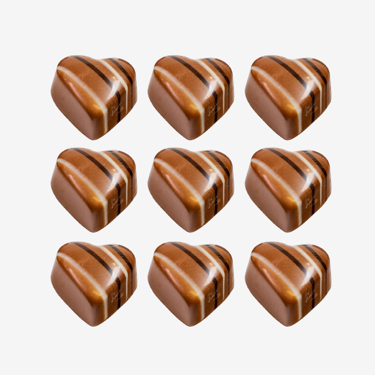 Heart Striped Milk (Single Chocolate)