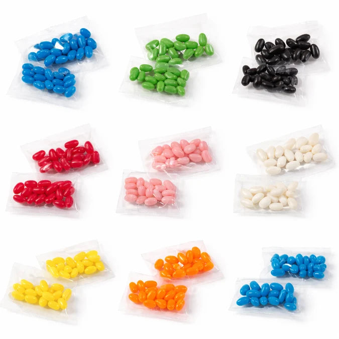 Jelly Beans Single Colour NZ (Personalised Lolly Bags)