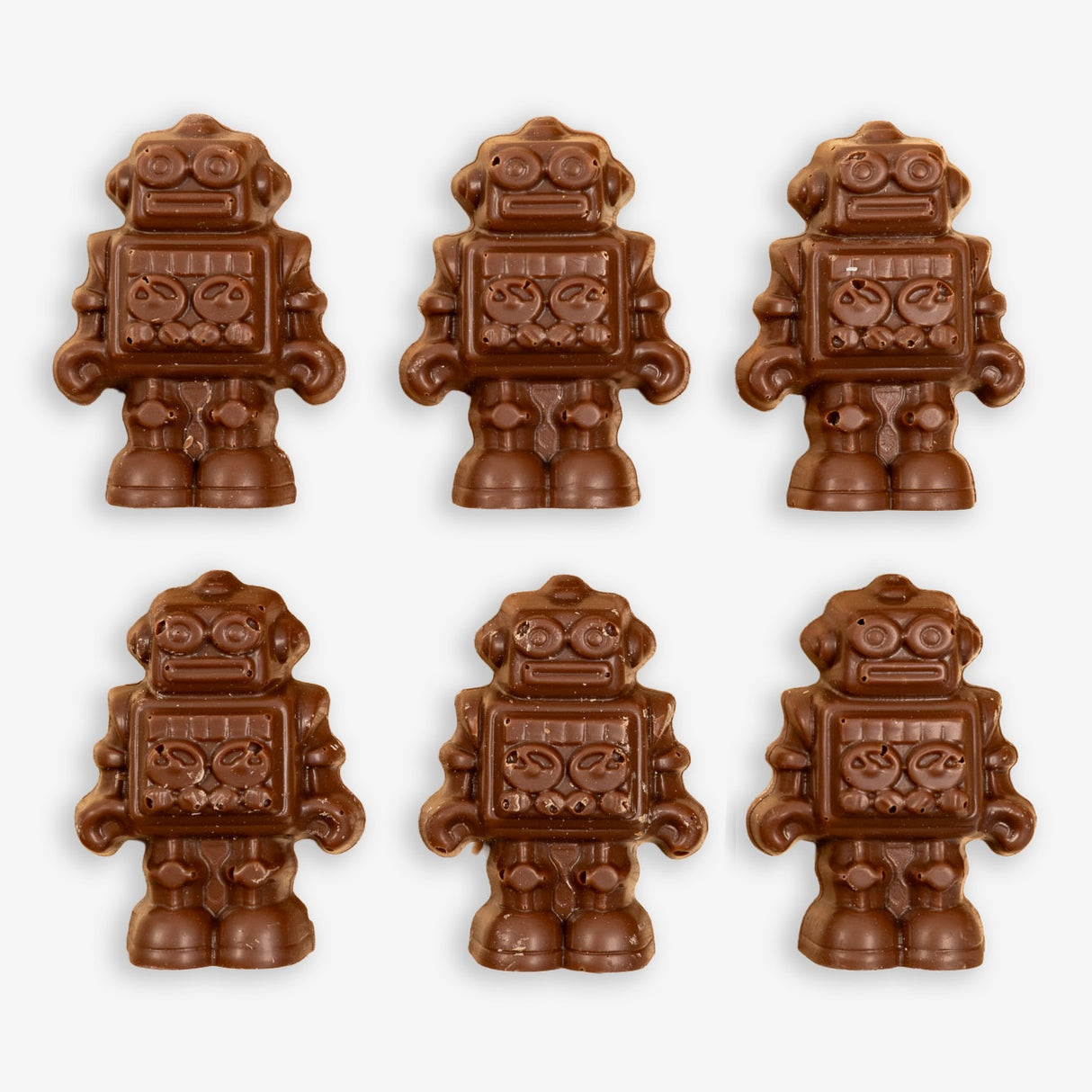 chocolate, brown, robots, milk, chocolatier, single, lollies, candy, lollyshop, nz