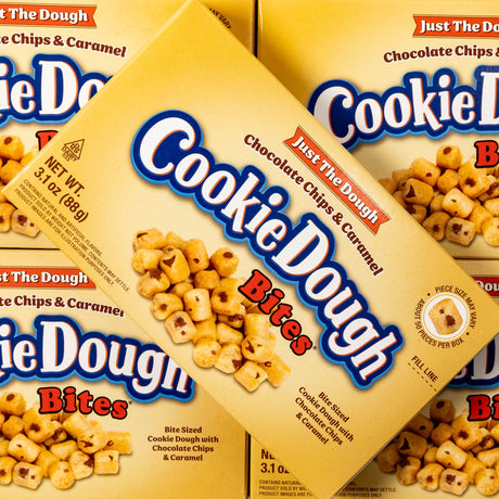 cookie dough, cookie, bites, caramel, chocolate, chip, cookie, lollies, candy, lollyshop, nz