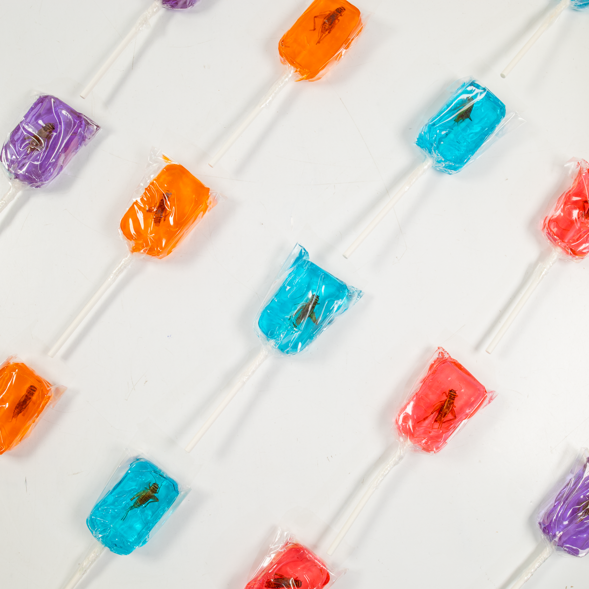 Hotlix Bug Lollipops 28g