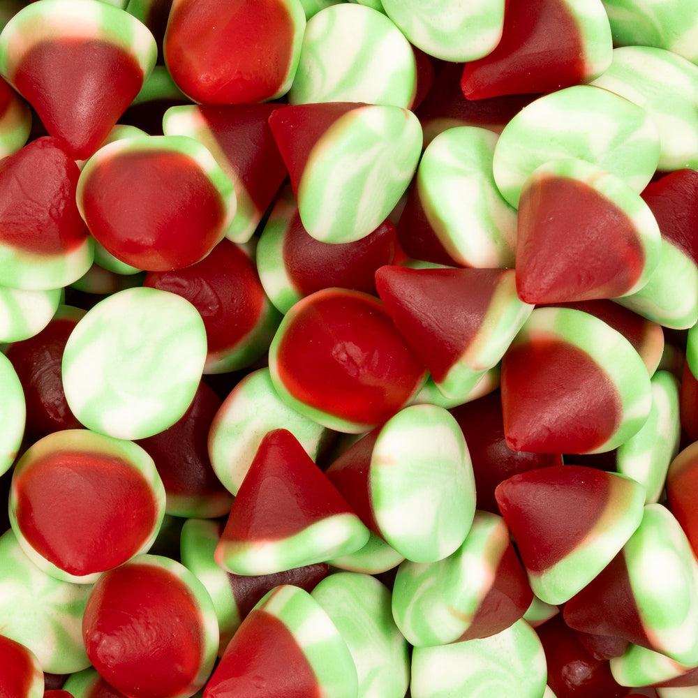 jelly, twist, red, green, cone, gummies, lollyshop, lollies, candy, nz