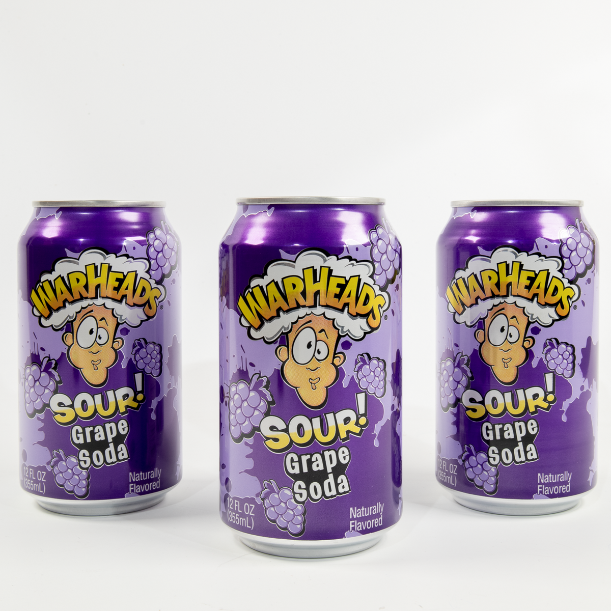 Warheads Sour Soda Can 355ml