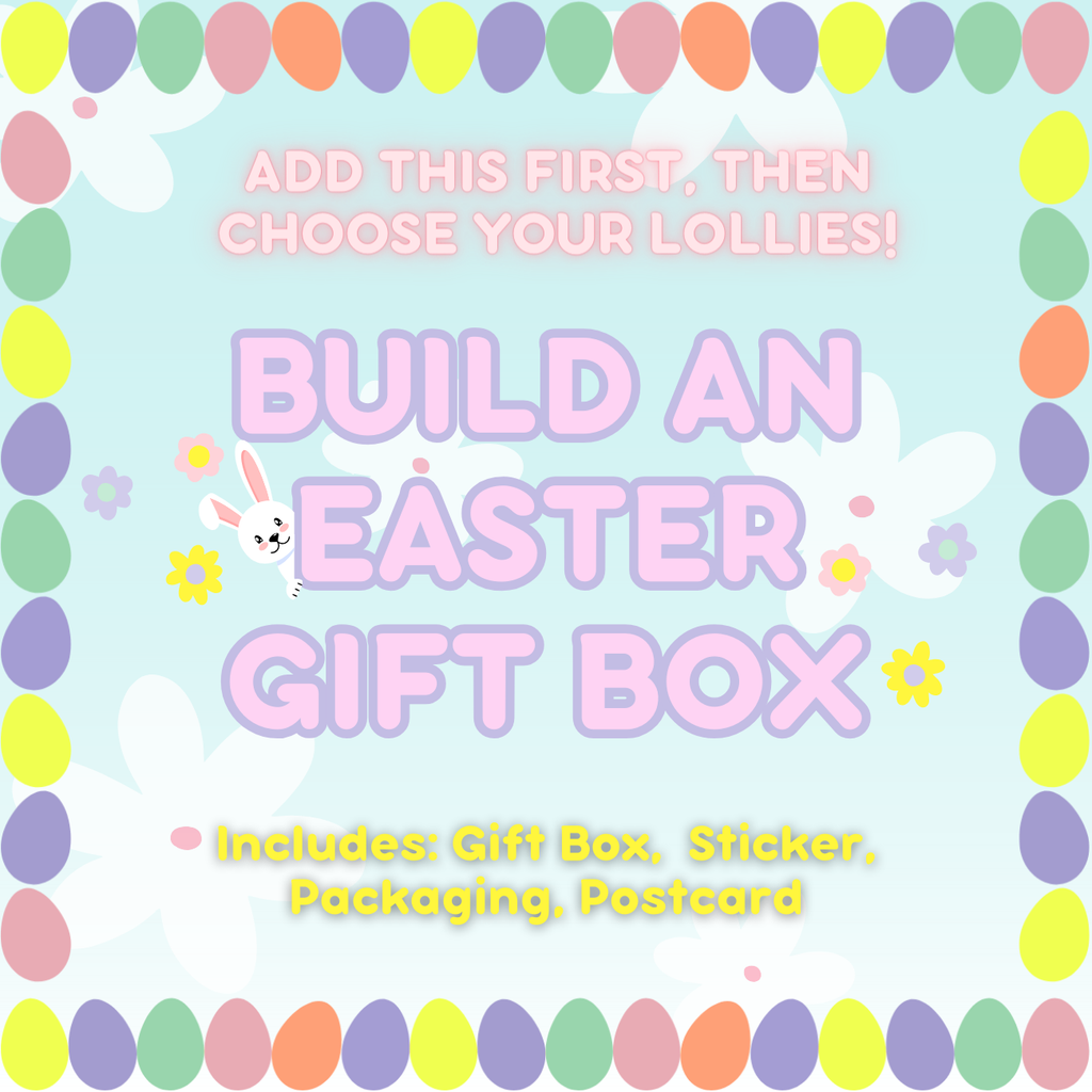 gift, box, custom, easter, lollyshop