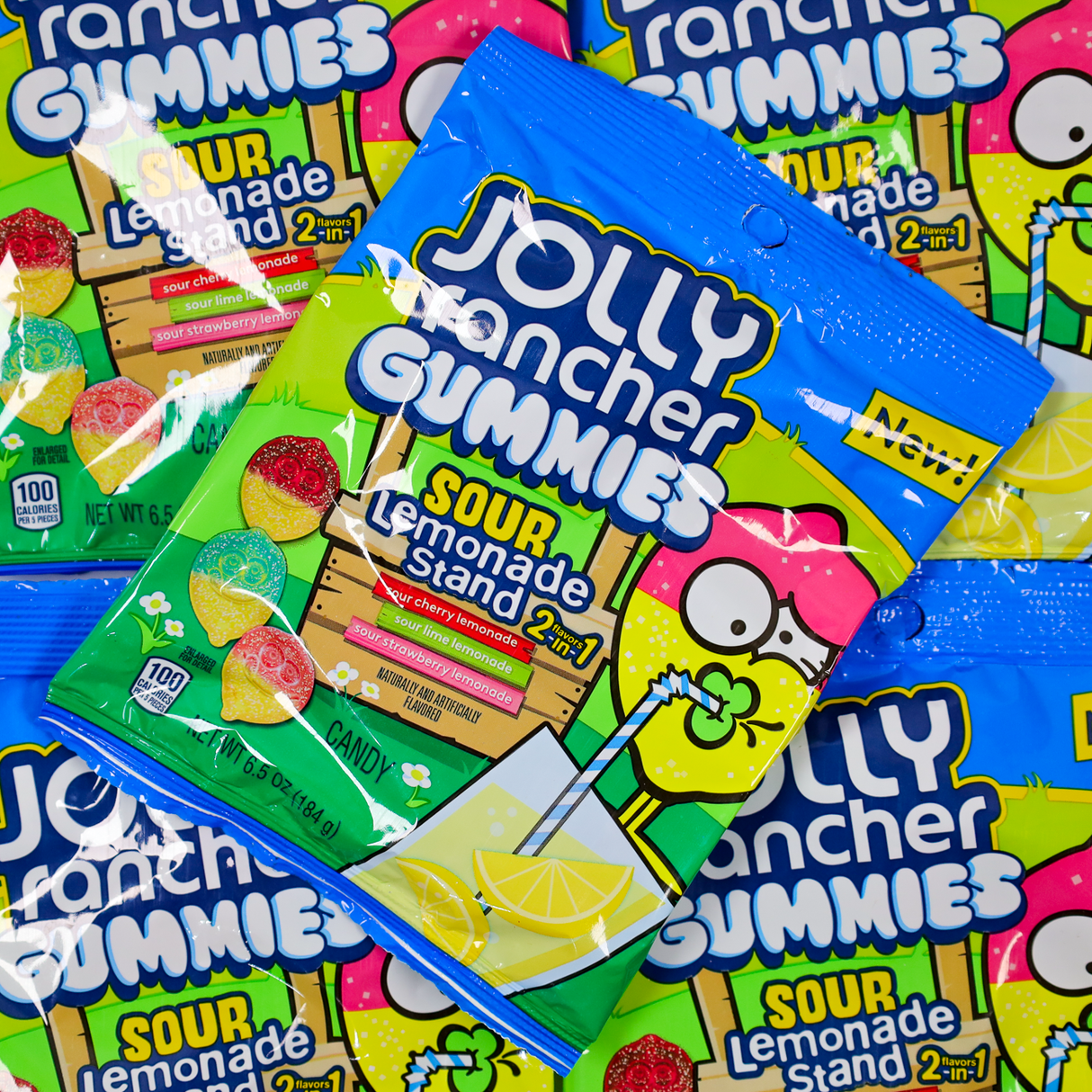 Jolly Rancher Gummies - Sour Lemonade 184g