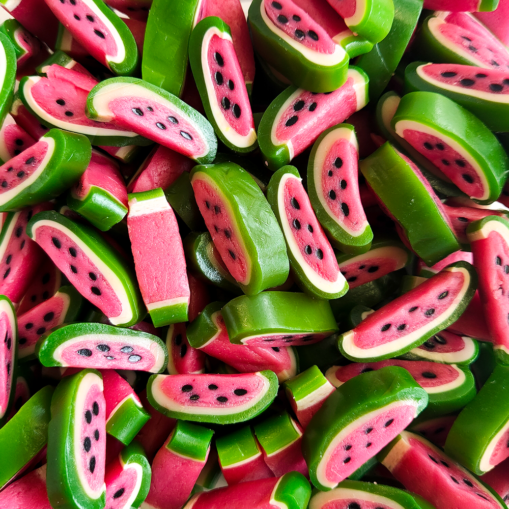 melon licorice, licorice bites, watermelon licorice,