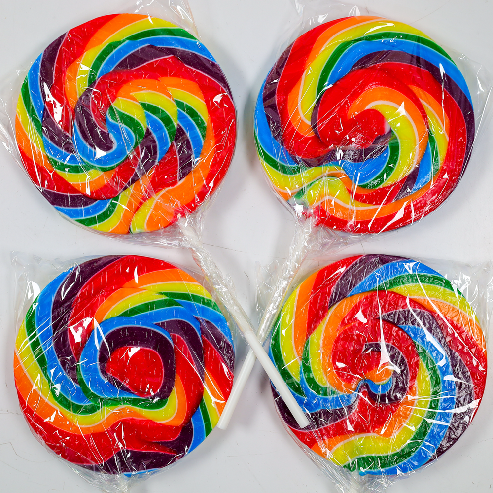 Giant Swirl Pop Rainbow 200g