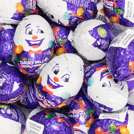 cadbury, humpty, dumpty, egg, eggs, milk, chocolate, dairy, singles, easter, lollyshop
