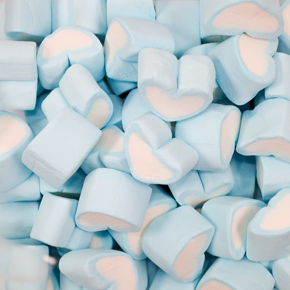 Marshmallow Hearts 200g