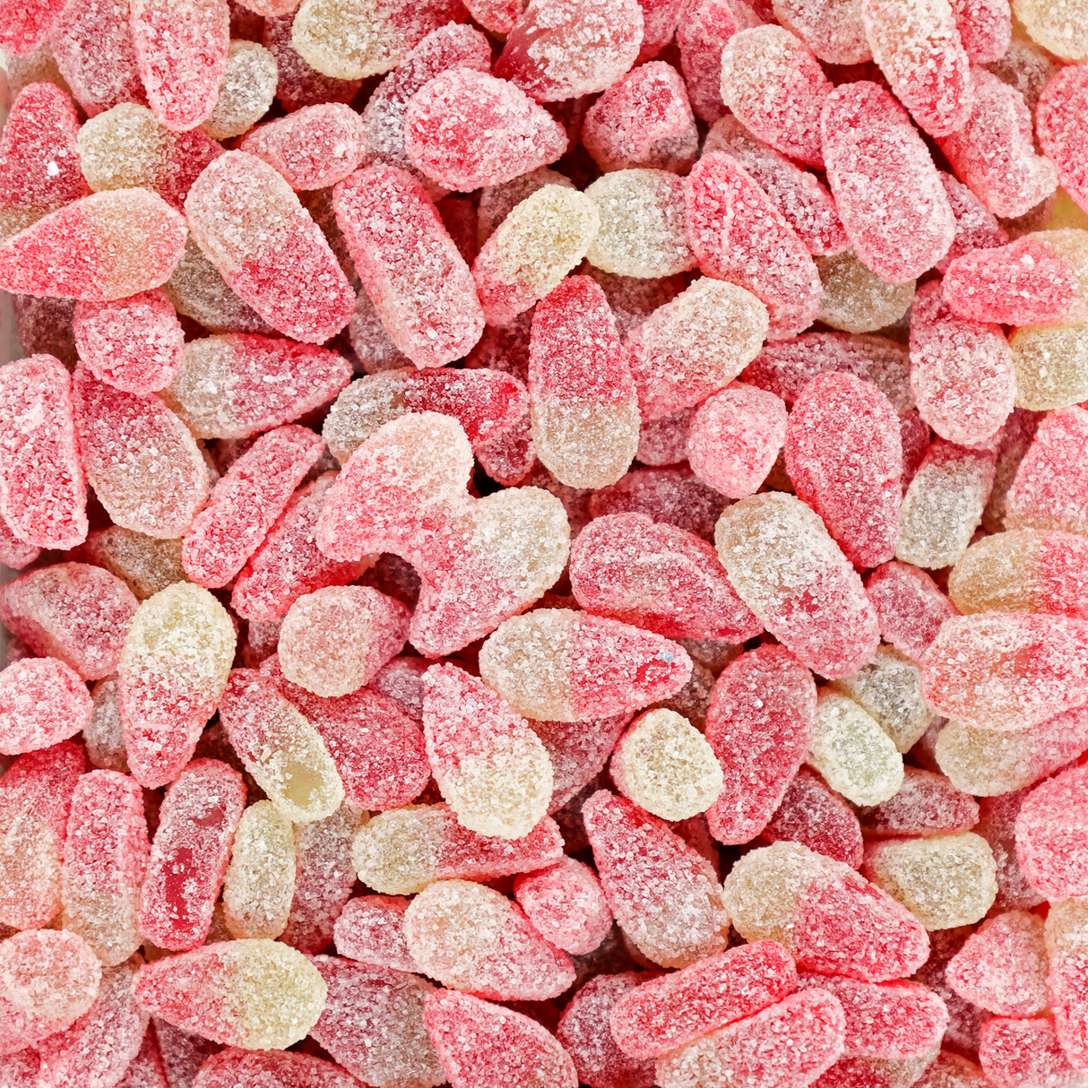 Mini Fizzy Strawberries 100g