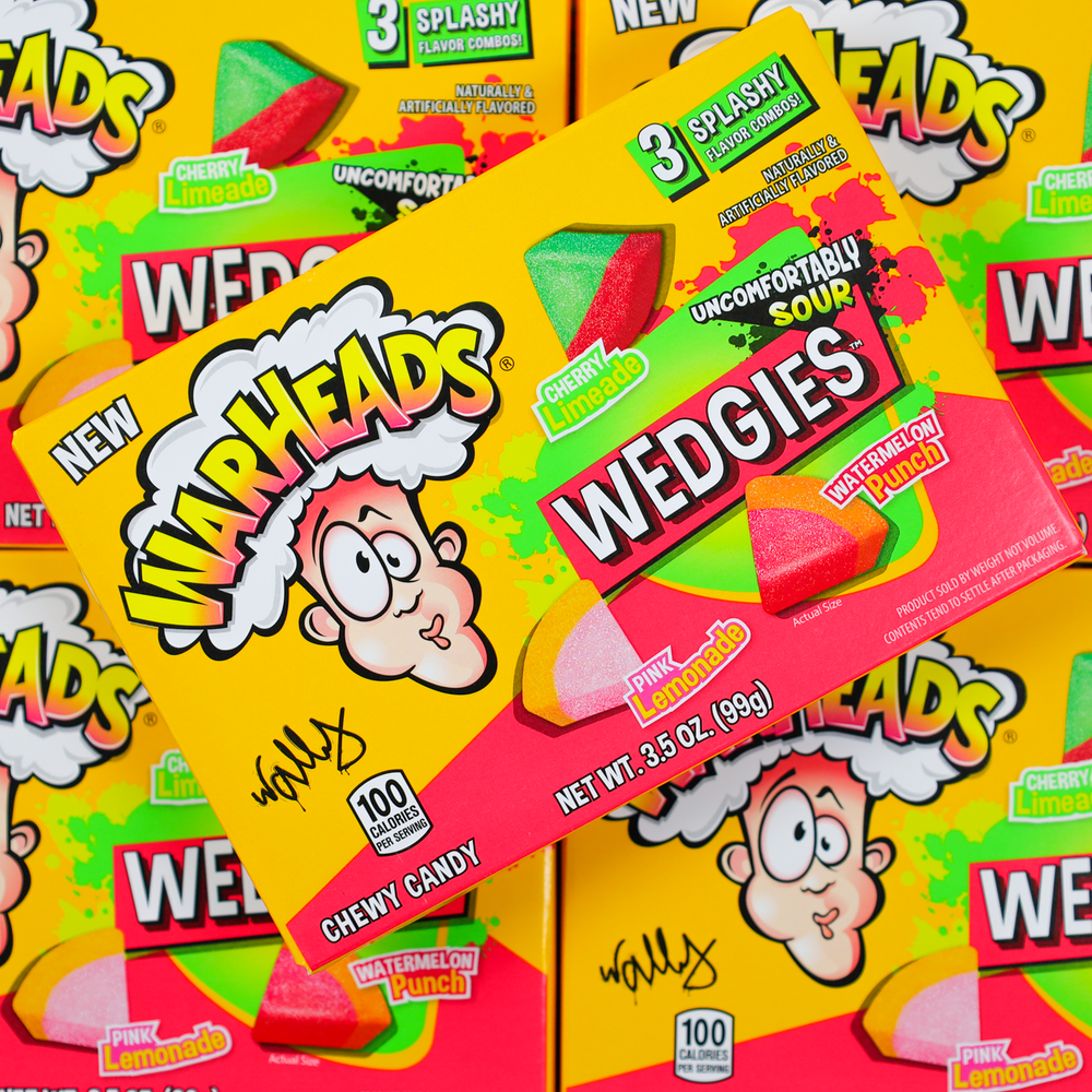 Warheads Wedgies Theatre Box 99g