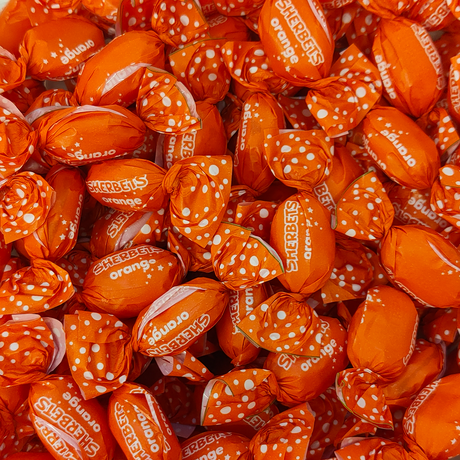 Orange Flavoured Lollies