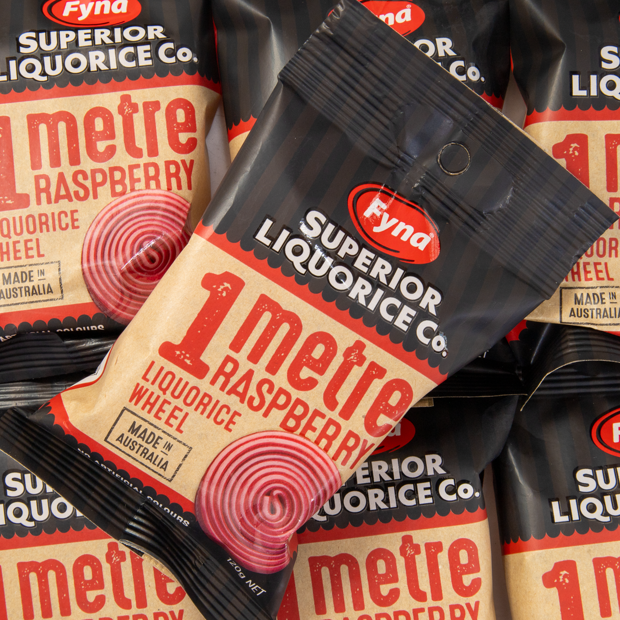 1 Metre Licorice Wheel