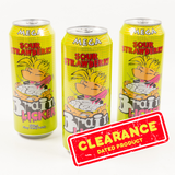 brain licker, dated, can, soda, drink, mega, sour, strawberry, lollies, nz, lollyshop
