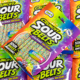 Crunchy Sour Belts 100g