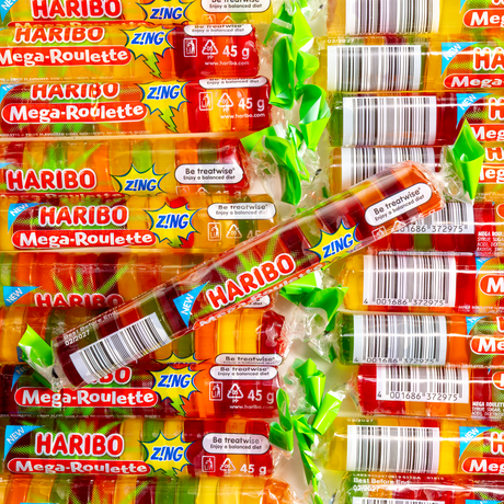 Wine Gum Roll Mega Roulette 45g