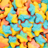 rainbow, stars, gummies, sea, beach, ocean, theme, starfish, lollies, nz, lollyshop