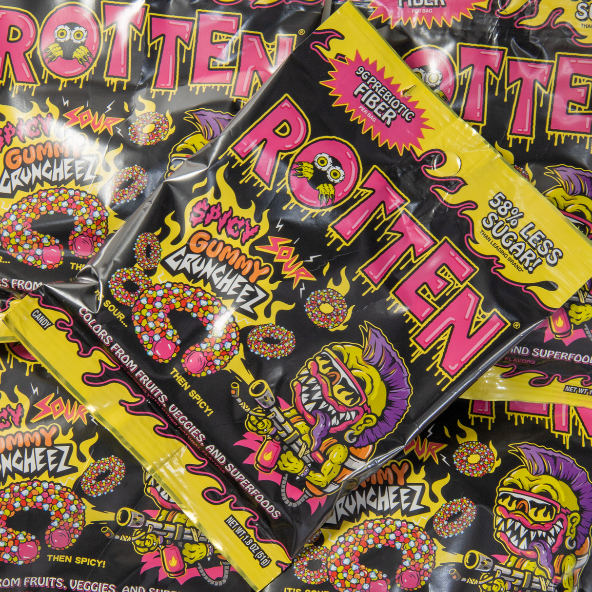 Rotten Gummy Cruncheez 51g
