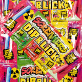 screamers, dip & lick, lollipop, powder, fruity, novelty, candy, lollies, lollyshop, nz