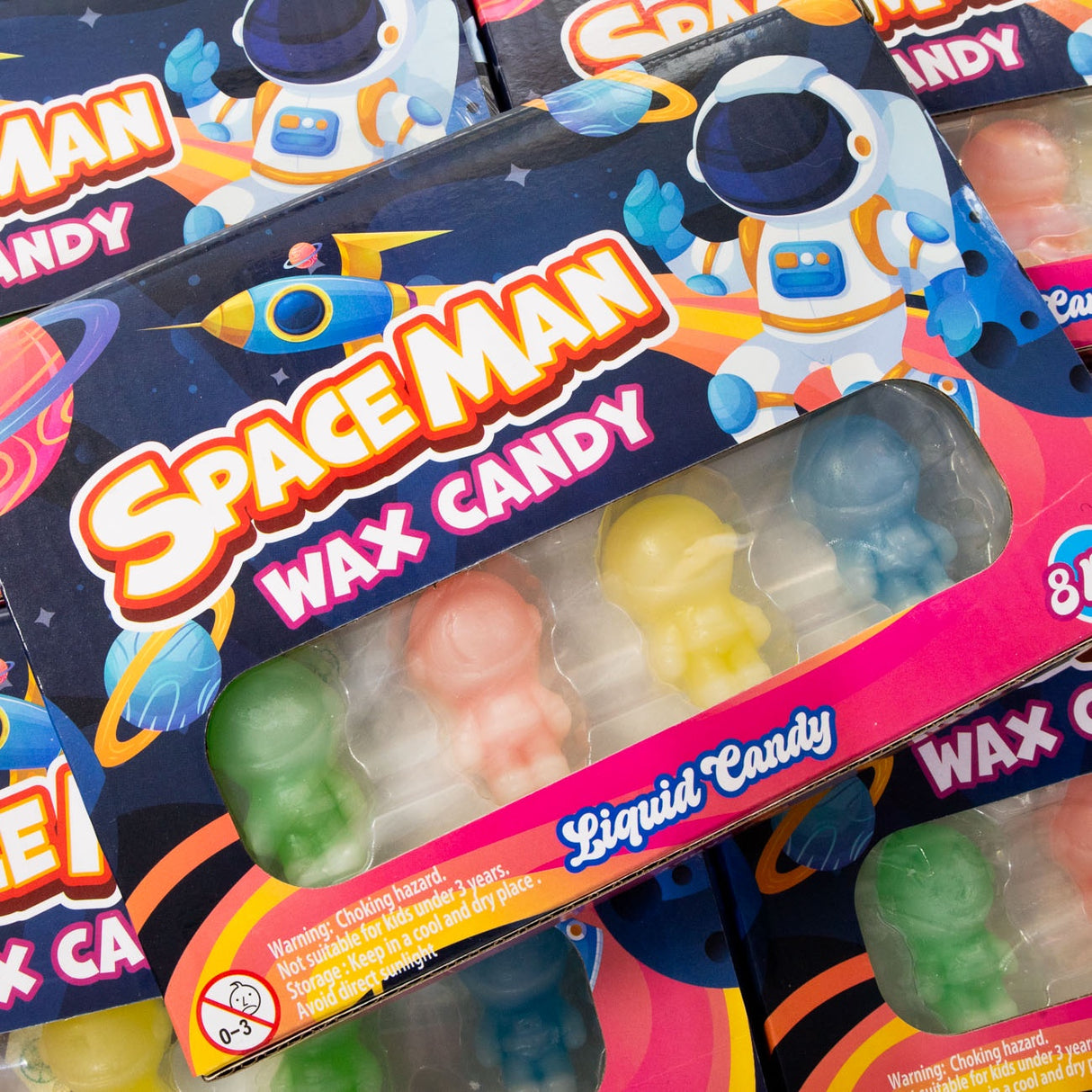 Spaceman Wax Candy