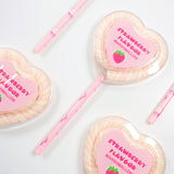 Marshmallow Lollipop Heart