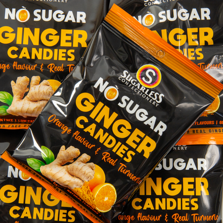 Sugarless Ginger Candies