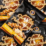 sugarless, gluten free, sugar free, chocolate, peanut, crunch, lollies, candy, lollyshop, nz
