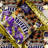 Walkers Double Dipped Chocolate Toffee 135g