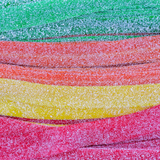 4 colour belts, sour belts, sour candy, belt candy