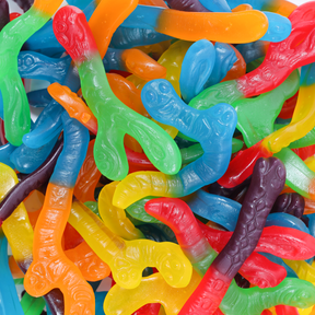 mutant worms, worms, mayceys, nz lollies, gummy worms
