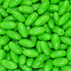 spearmint torpedos, mayceys, nz lollies, old favourites, green lollies