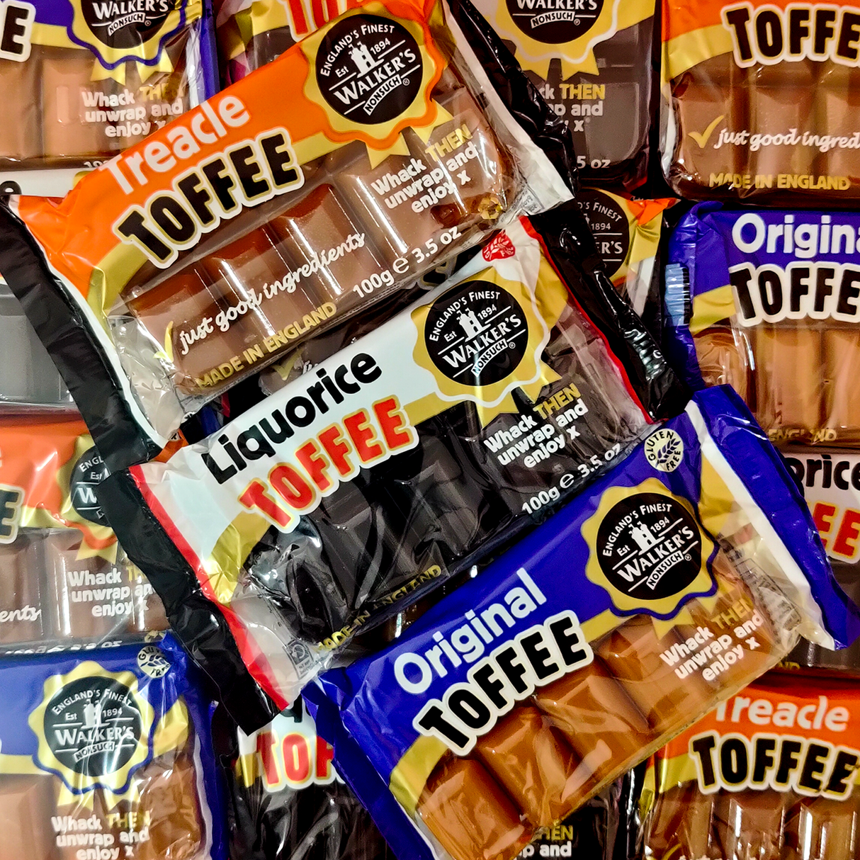 Walkers Toffee 100g
