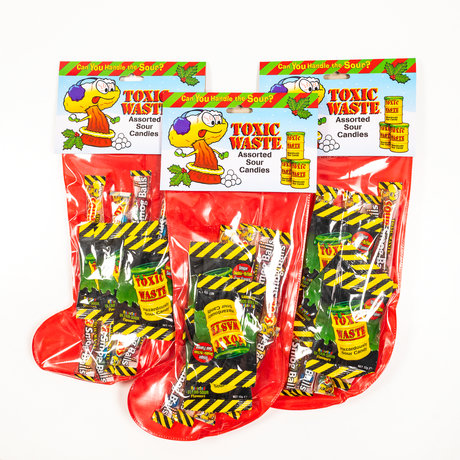 christmas, toxic waste, sour candy, sour, lollyshop